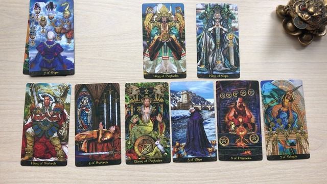 4 КОРОЛЯ. РАСКЛАД НА КАРТАХ ТАРО. смотреть онлайн