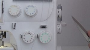 Как просто настроить оверлок  Janome 210d / Как начать шить на оверлоке