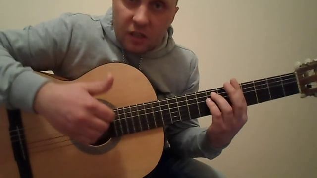 Супер испанский бой на гитаре.Фламенко.Урок смотреть онлайн