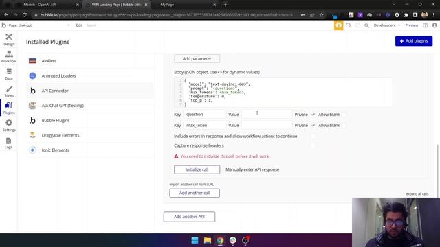 How to Setup & Use Chat GPT in Bubble.io | API Call Method смотреть онлайн