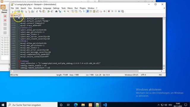 xdebug in xampp installieren смотреть онлайн