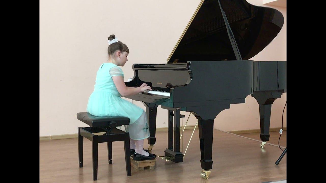 Насырова Вероника 2 класс, А.Жилинский "Мышки", А.Гедике "Этюд" G-dur смотреть онлайн