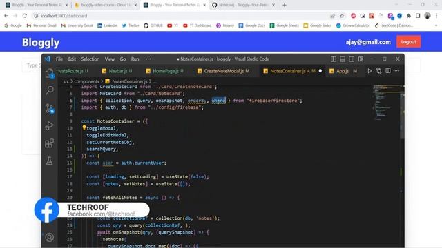 Use Query to Fetch Specific User Data in React App? | Visualization Through Code at @techroof смотреть онлайн