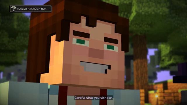 Minecraft: Story Mode EP 1| Walkthrough | Part 1 | ENDERCON WOOP! смотреть онлайн