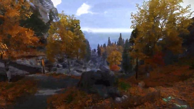 Skyrim 2021 Still playing with LOD coloration. смотреть онлайн