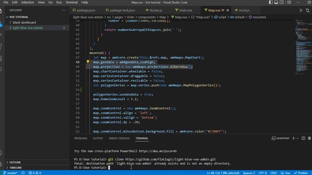 vue js programming tigrigna tutorial 2 / vue light blue admin dashboard installation смотреть онлайн