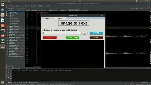 Image to text | python project with gui. смотреть онлайн