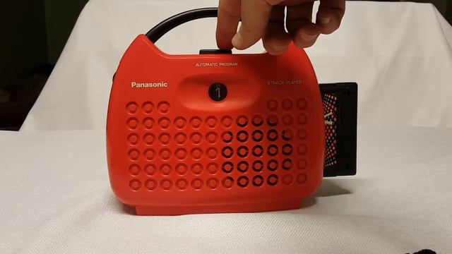 Panasonic RQ-823 8 Track Player Red Pocketbook Style смотреть онлайн