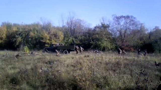 Реконструкция боя северной Польши в 1944 г. В Челябинске!