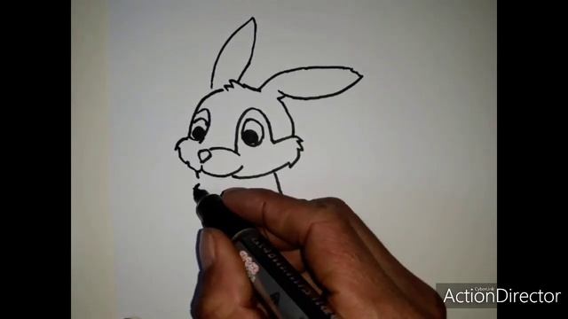 Как нарисовать Зайца, How to draw Kitten , Просто рисуем, Урок рисования для детей? смотреть онлайн