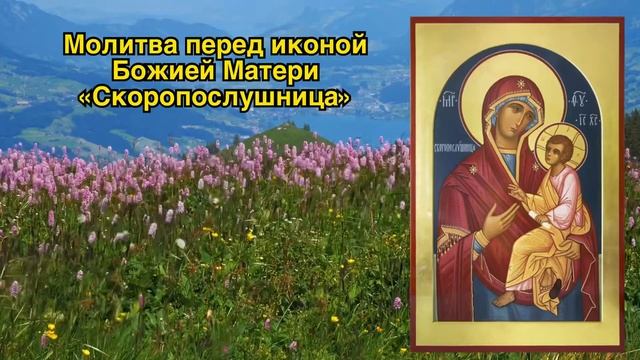 Молитва Богородице пред иконой «Скоропослушница» смотреть онлайн