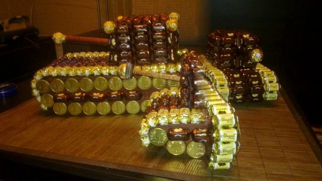 Танки из конфет смотреть онлайн