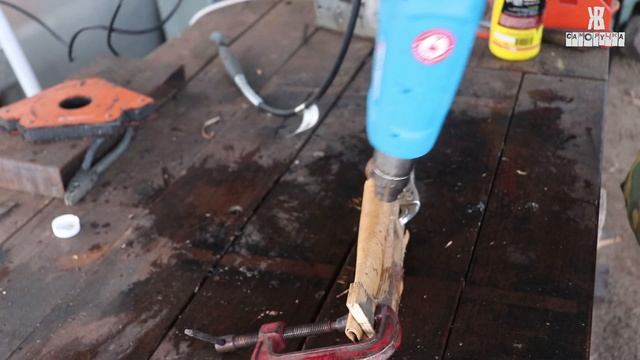 Нож для РЫБАЛКИ своими руками. В воде НЕ ТОНЕТ и очень легкий | fishing knife | ЖКВ Саморучка смотреть онлайн