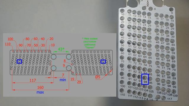 Насадка для мебельного кондуктора = Бабочка-160 смотреть онлайн