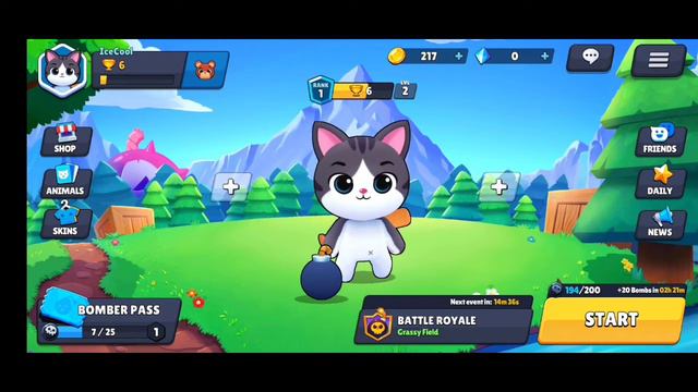 Похожая игра на Brawl Stars ➡️Bomber Grounds: Reborn #0