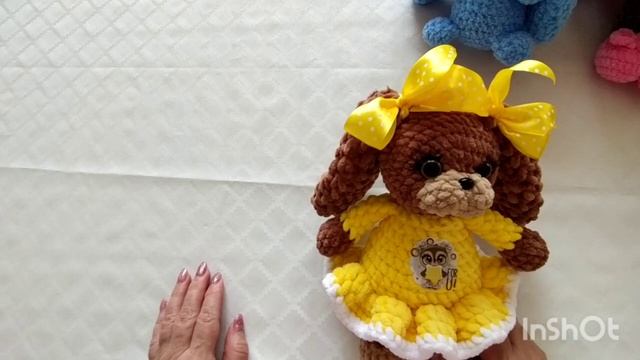 Вязаные игрушки за неделю, их размер и цена!!!