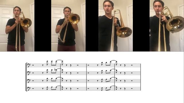 Mack the Knife | Trombone Section Cover смотреть онлайн