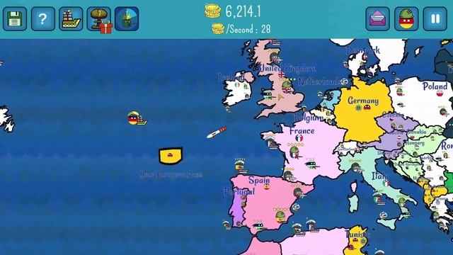 Dictators:No Peace Countryballs Gameplay EP 2: NUKING THE US AND UK! - NEW / Steam смотреть онлайн