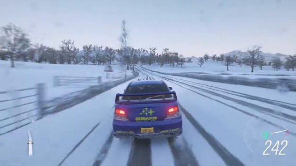 Realistic Engine Sound SUBARU IMPREZA WRX STI(2005) And Mountain Driving.Звук двигателя Subaru.