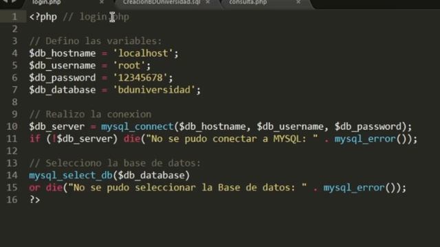 MySql conexion y Consulta PHP смотреть онлайн