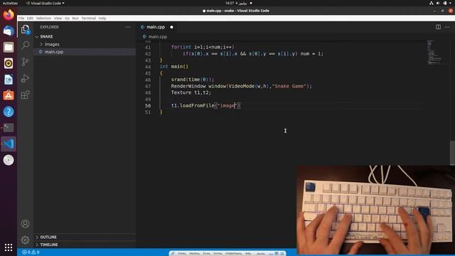 ASMR Programming-Snake Game-No Talking(c++) смотреть онлайн