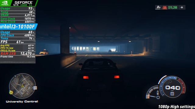 Need for speed Unbound | GTX 1660 ti + i3-10100f - 1080p - Ultra, High, Medium, Low settings смотреть онлайн