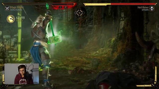 The 100% Shao Kahn Combo... (literally 1000 damage) смотреть онлайн