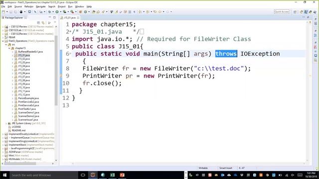 Java - File IO Operations in Java смотреть онлайн