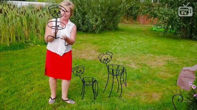 Подставки под цветы кованые от HITSAD ? Покупайте выгодно в садовом центре hitsad.ru смотреть онлайн