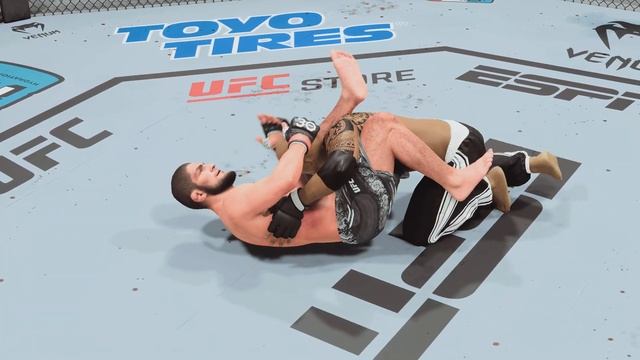 Can Khabib Outwrestle Dwayne 'The Rock' Johnson | Eagle vs Samoan Hulk UFC 5 смотреть онлайн