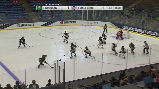 Ohio State vs. Clarkson: 2024 NCAA women's hockey semifinals | FULL REPLAY смотреть онлайн