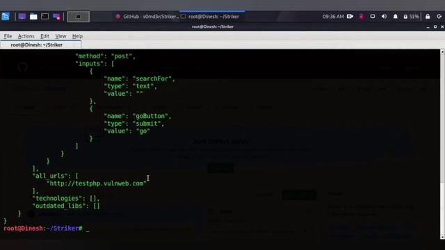 Striker - Aggressive Information Gathering Tool and Offensive Vulnerability Scanner смотреть онлайн