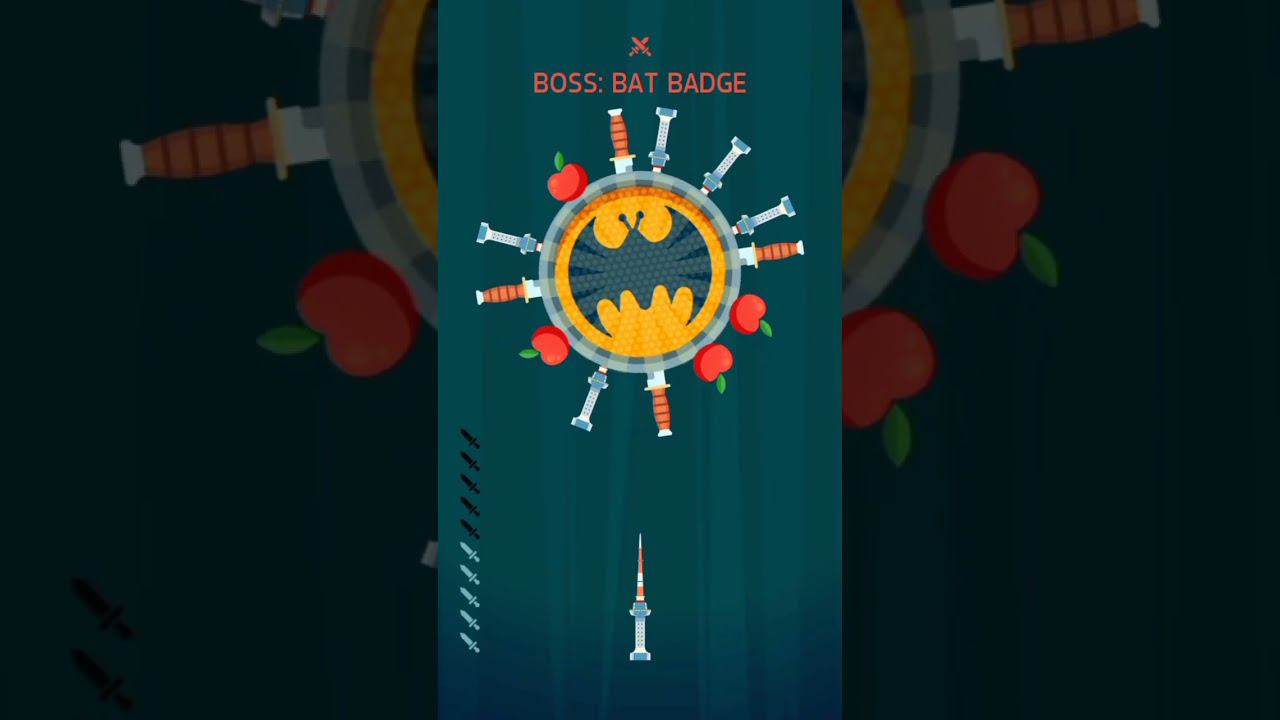 Knife Hit: BAT BADGE смотреть онлайн