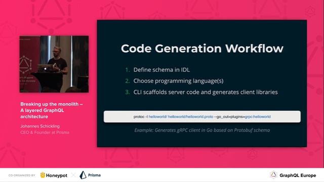 Breaking up the monolith: A layered GraphQL architecture - Johannes Schickling @ GraphQL Europe 201 смотреть онлайн
