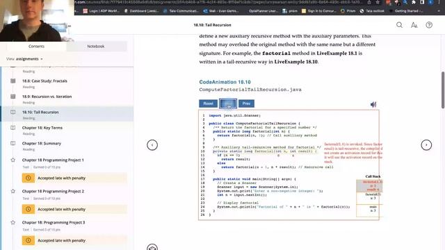 How to implement tail recursion in Java смотреть онлайн