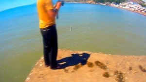 МОРСКАЯ РЫБАЛКА В КРЫМУ,ЛОВЛЯ НА ТИРОЛЬСКУЮ ПАЛОЧКУ