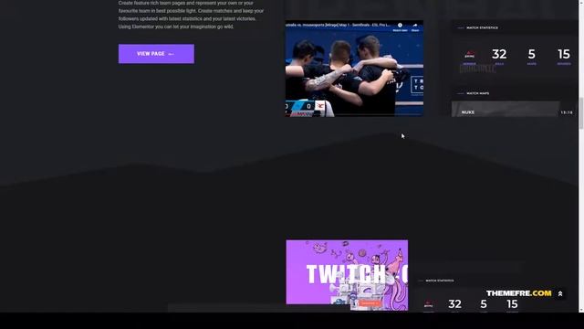 Respawn - Esports Gaming WordPress Theme game startup Easy Create Website смотреть онлайн
