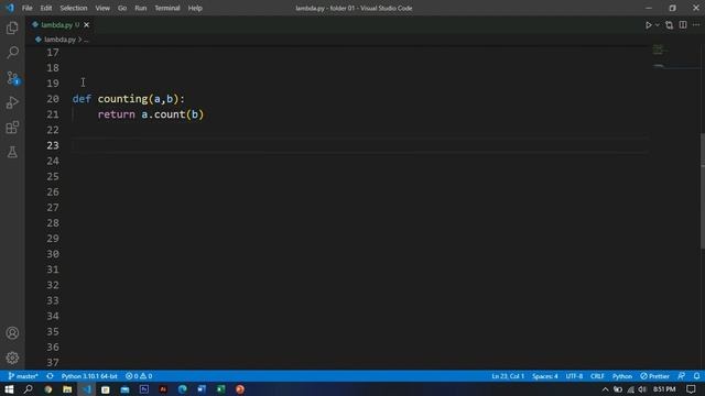 Python for beginners 44 : Lambda Expression. смотреть онлайн
