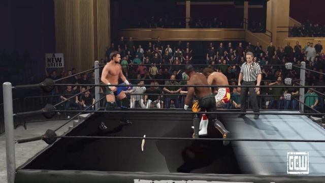 Jordan Oliver v Man Like DeReiss v Alec Price / Three Way Match / GCW Please, Buddy 2023 / WWE 2K23 смотреть онлайн