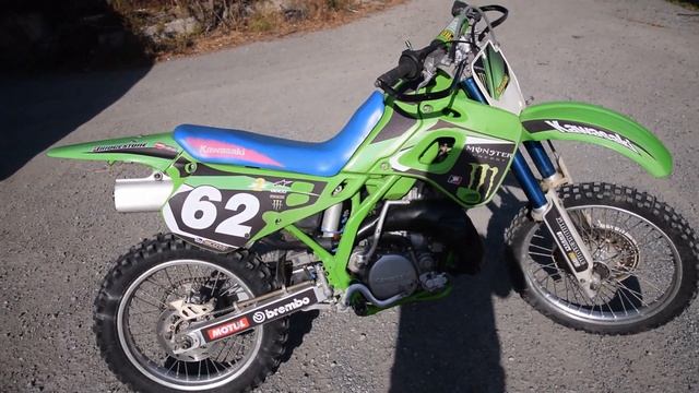 KDX250 - R Version. Test Ride And Review. Обзор R версии мотоцикла KDX250.