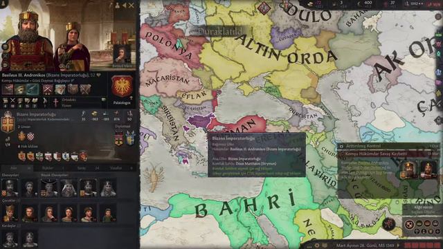 KISA DÖNEMLİ HÜKÜMDAR | OSMANLI SERİSİ | Crusader Kings 3 #4 смотреть онлайн
