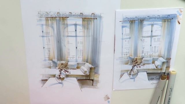 ✏️HOW TO DRAW WHITE INTERIOR: my 5 secrets (video course "TEXTURES") смотреть онлайн