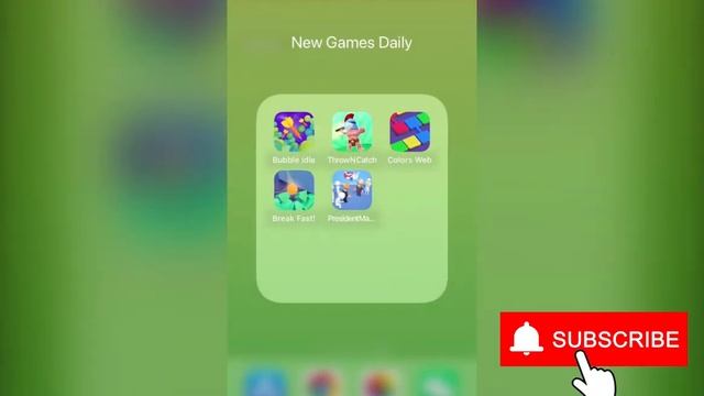 Bubble Idle, Throw N Catch, Colors Web: Connect Tiles, Break Fast!, President Maker |New Games Dail смотреть онлайн