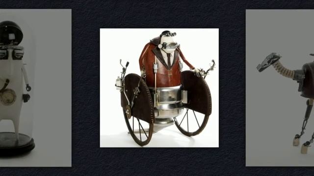 Скульптуры в стиле "Стимпанк" смотреть онлайн