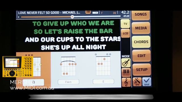 MERISH 4 MIDI File & MP3 Backing Track Player смотреть онлайн