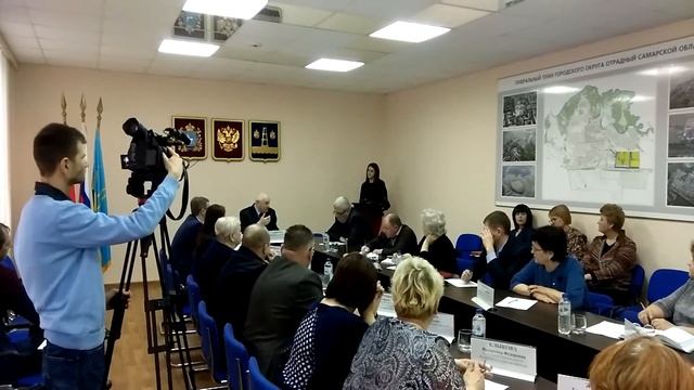 В конференц-зале администрации города прошло очередное заседание Совета общественности Отрадного смотреть онлайн