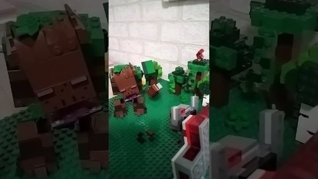 Мега битва Монстра красного камня и Мерзости из джунглей.??☘️??? смотреть онлайн