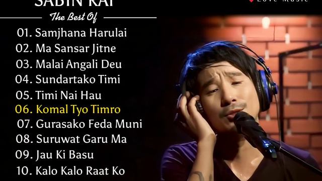 Best Of Sabin Rai | Top 10 Superhit Songs | Love Song ❤️ | Nepali Songs