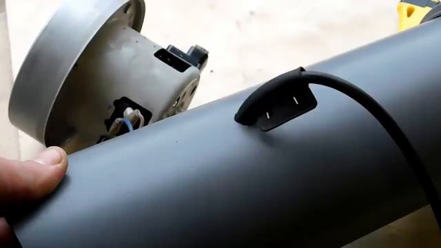 Шикарная самоделка из ПВХ труб и ДВИГАТЕЛЯ от ПЫЛЕСОСА!