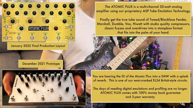 Atomic Flux Stompbox: The Who / Pete Townshend Tones (Short Version) смотреть онлайн